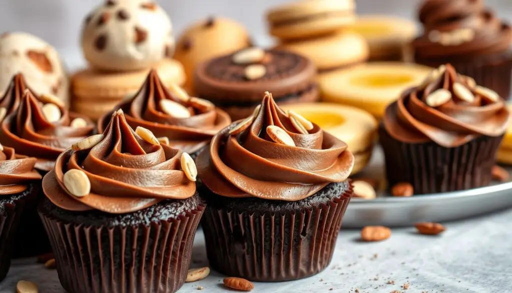 almond flour chocolate cupcakes