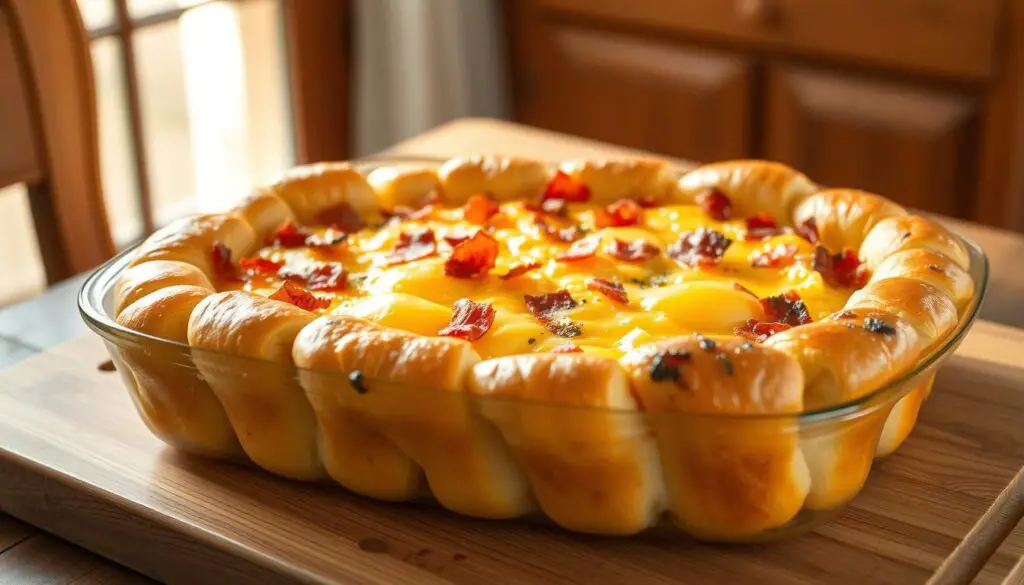 breakfast casserole using crescent rolls