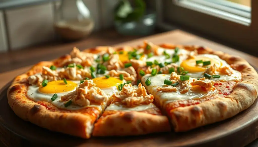 breakfast recipes with chicken and eggs