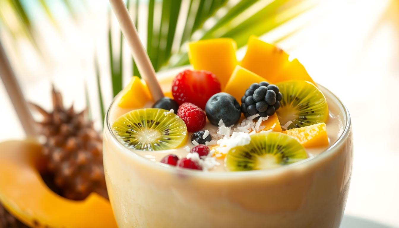 tropical smoothie bahama mama smoothie recipe