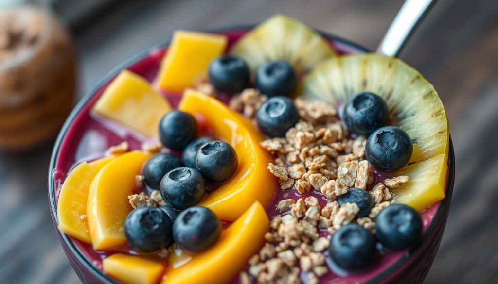tropical smoothie acai bowl