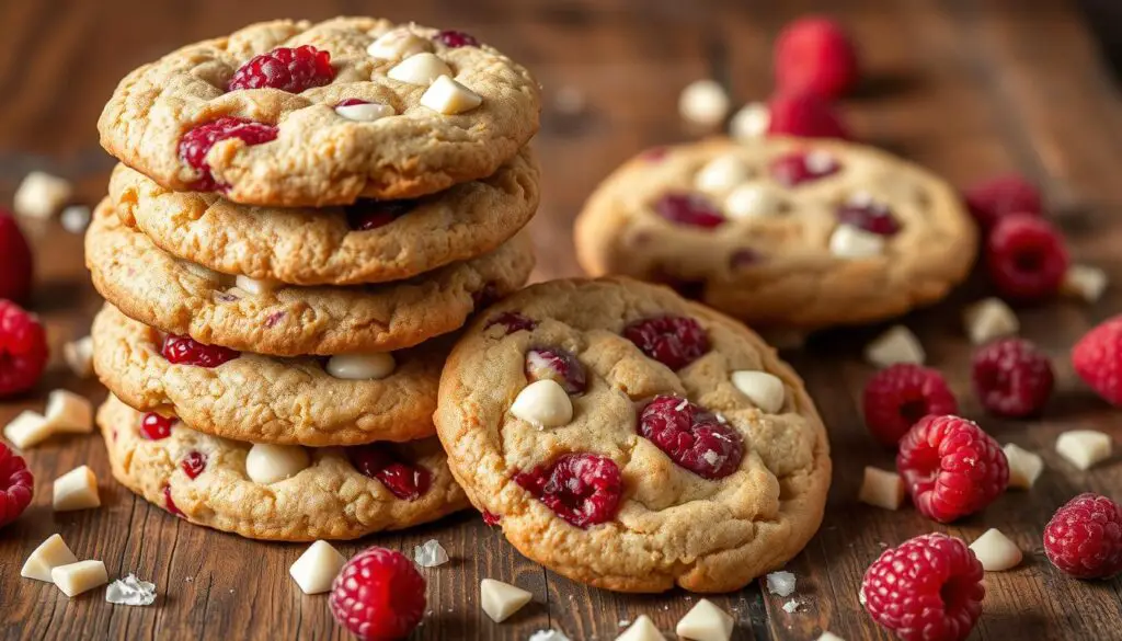 subway white chocolate raspberry cookies